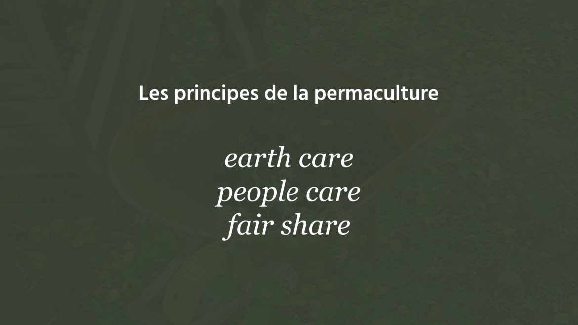 les principes de la permaculture