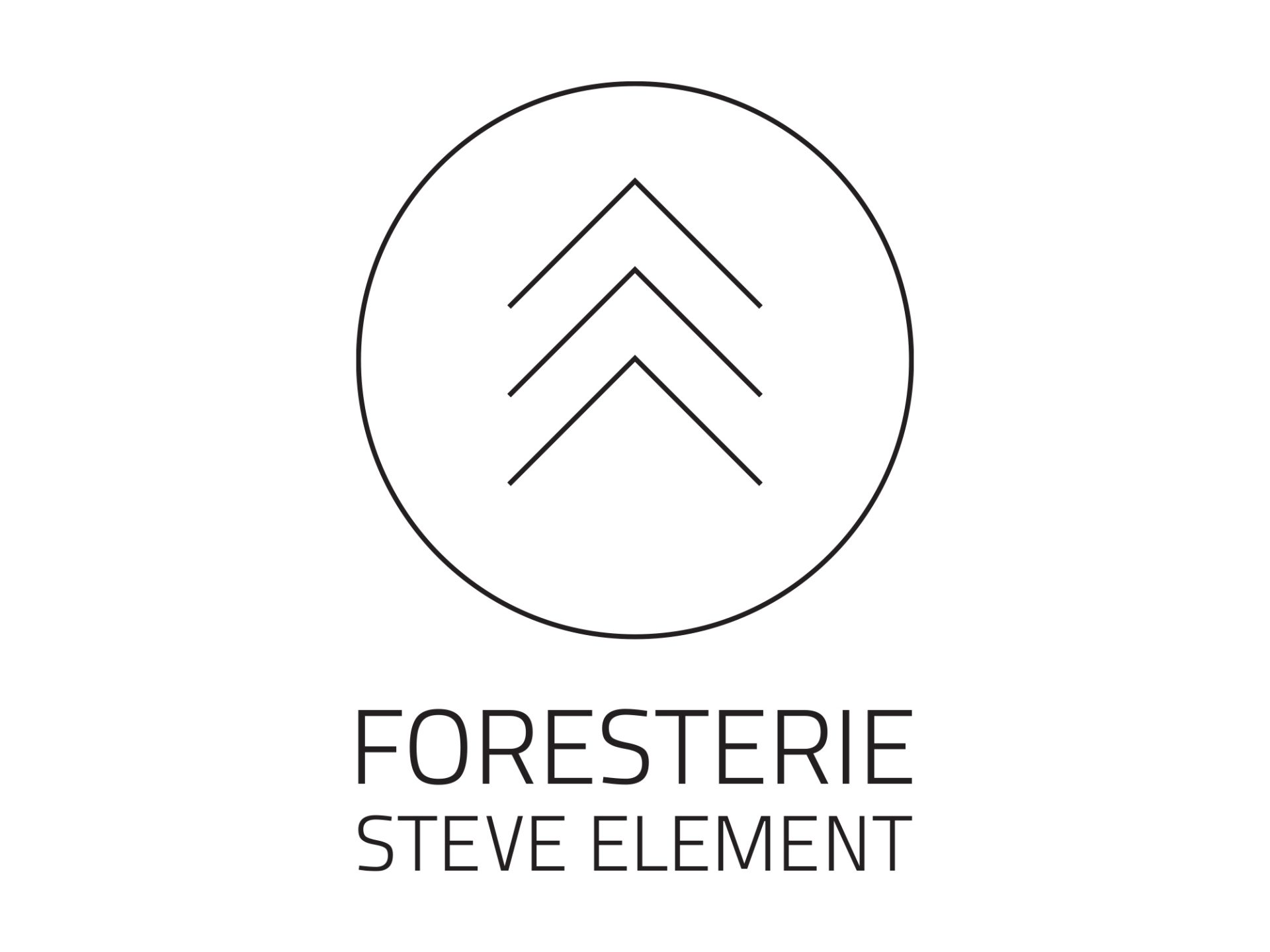 Logo simple ligne épuré